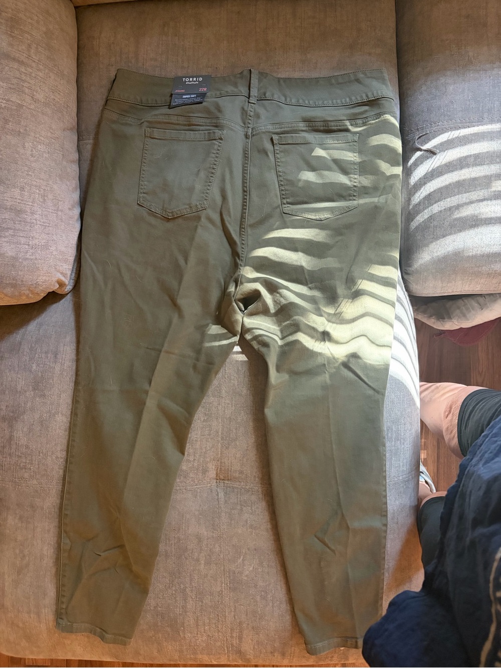 torrid Olive Green High-Rise Jeggings